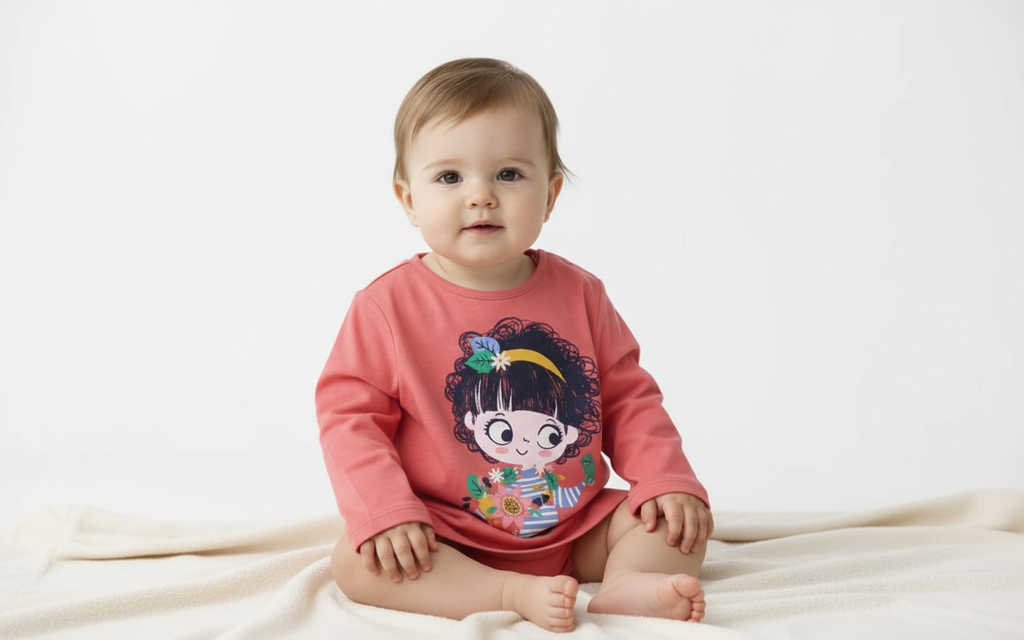 Maglietta jersey basic per neonati -BCI