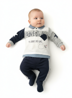 COMPLETO 2 PEZZI BIMBO CON POLO