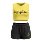 COMPLETO T-SHIRT CROPPED E PANTALONCINO BAMBINA-RAGAZZA REFRIGIWEAR