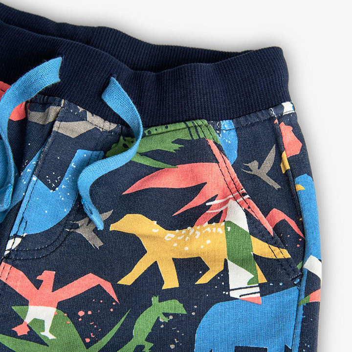 Short in Felpa Stampato per Neonati Boboli