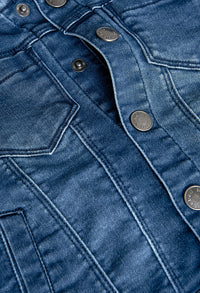 Giubbotto Jeans Combinata per Neonati Boboli
