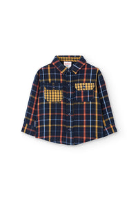 Camicia Manica Lunga Quadri per Neonati Boboli