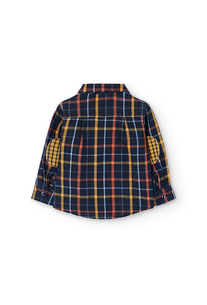 Camicia Manica Lunga Quadri per Neonati Boboli
