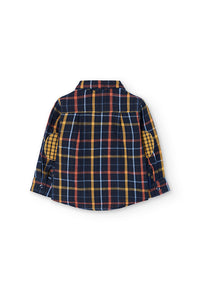 Camicia Manica Lunga Quadri per Neonati Boboli