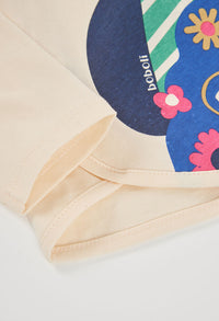 Maglietta Jersey Bambina Ecru Boboli