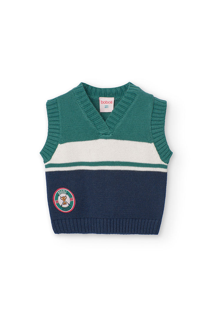 Gilet maglia per bimbo -BCI