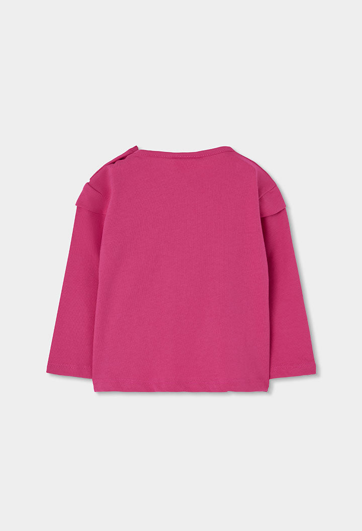 Maglietta Jersey Neonata Fucsia Boboli
