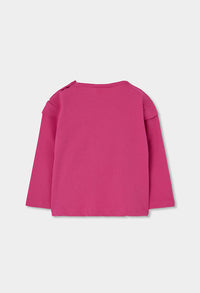 Maglietta Jersey Neonata Fucsia Boboli