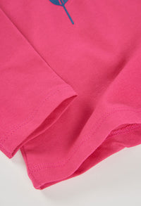 Maglietta Jersey Neonata Fucsia Boboli