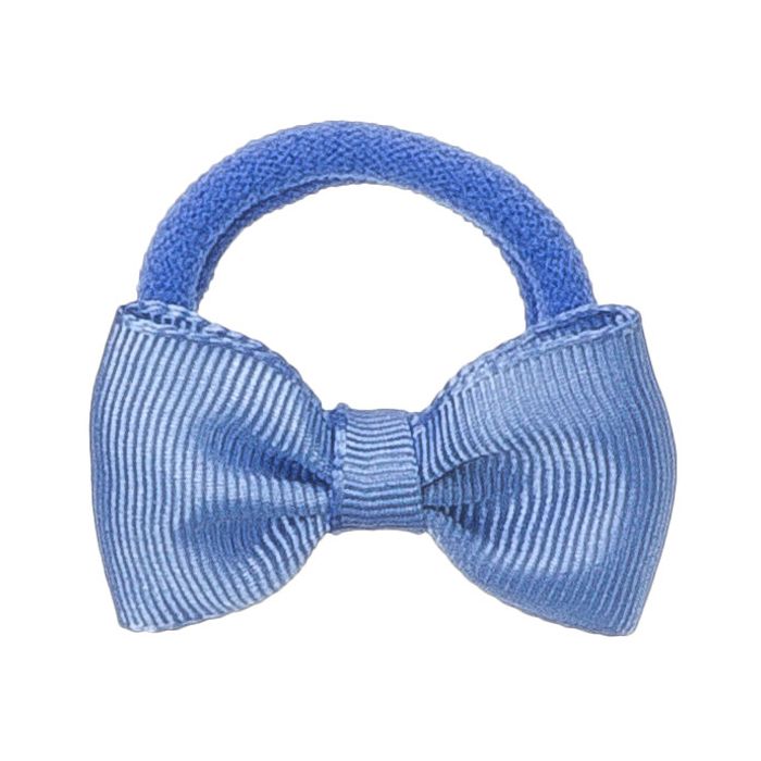 Elastici per Capelli con Mini Fiocco in Raso Siena