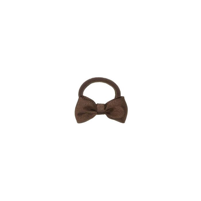 Elastici per Capelli con Mini Fiocco in Raso Siena