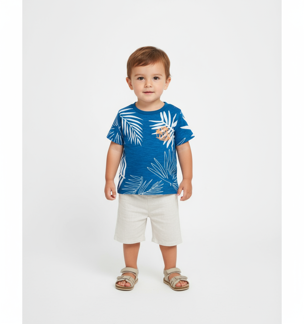 Maglietta jersey flame per bimbo -BCI