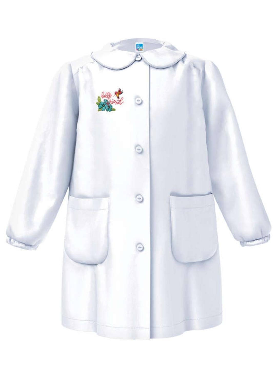 GREMBIULE BOTTONI SCUOLA FEMMINA