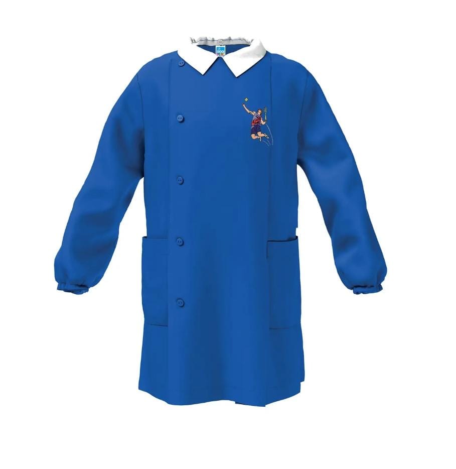 GREMBIULE BOTTONI SCUOLA MASCHIO TENNISTA