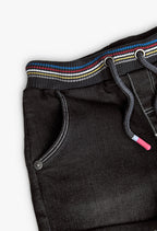 Bermuda Denim Nero Punto per Bambini Boboli