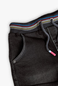 Bermuda Denim Nero Punto per Bambini Boboli