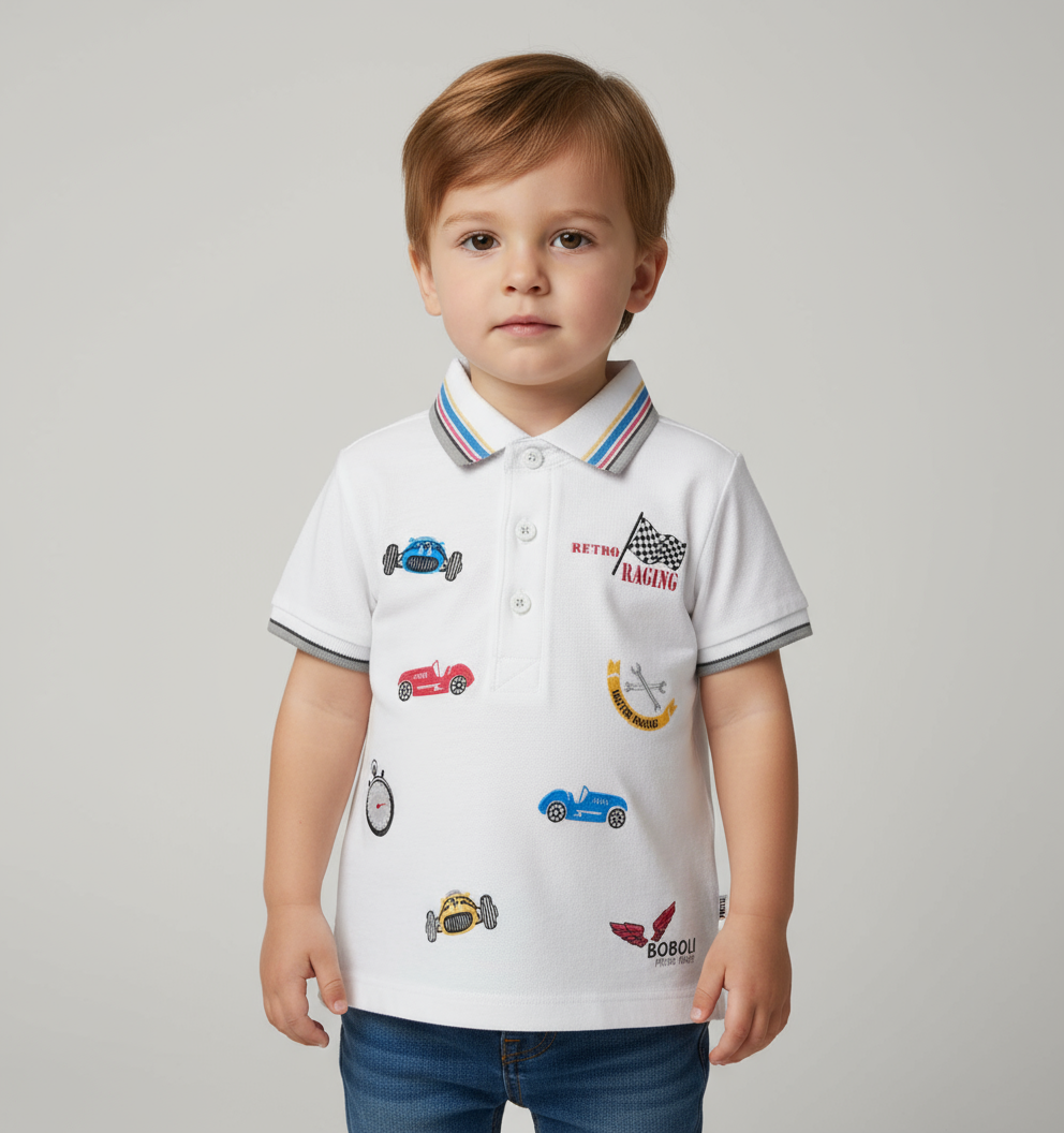 Polo piquet per bimbo -BCI