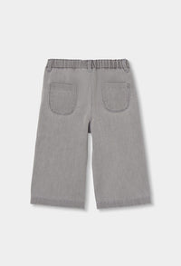 Pantaloni Denim Bambina Grigio Boboli