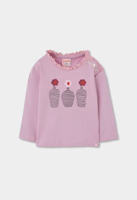 Maglietta Jersey Bambina Orchidea Boboli
