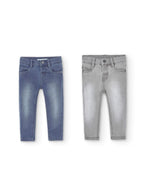 Pantaloni denim elastico per neonati -BCI