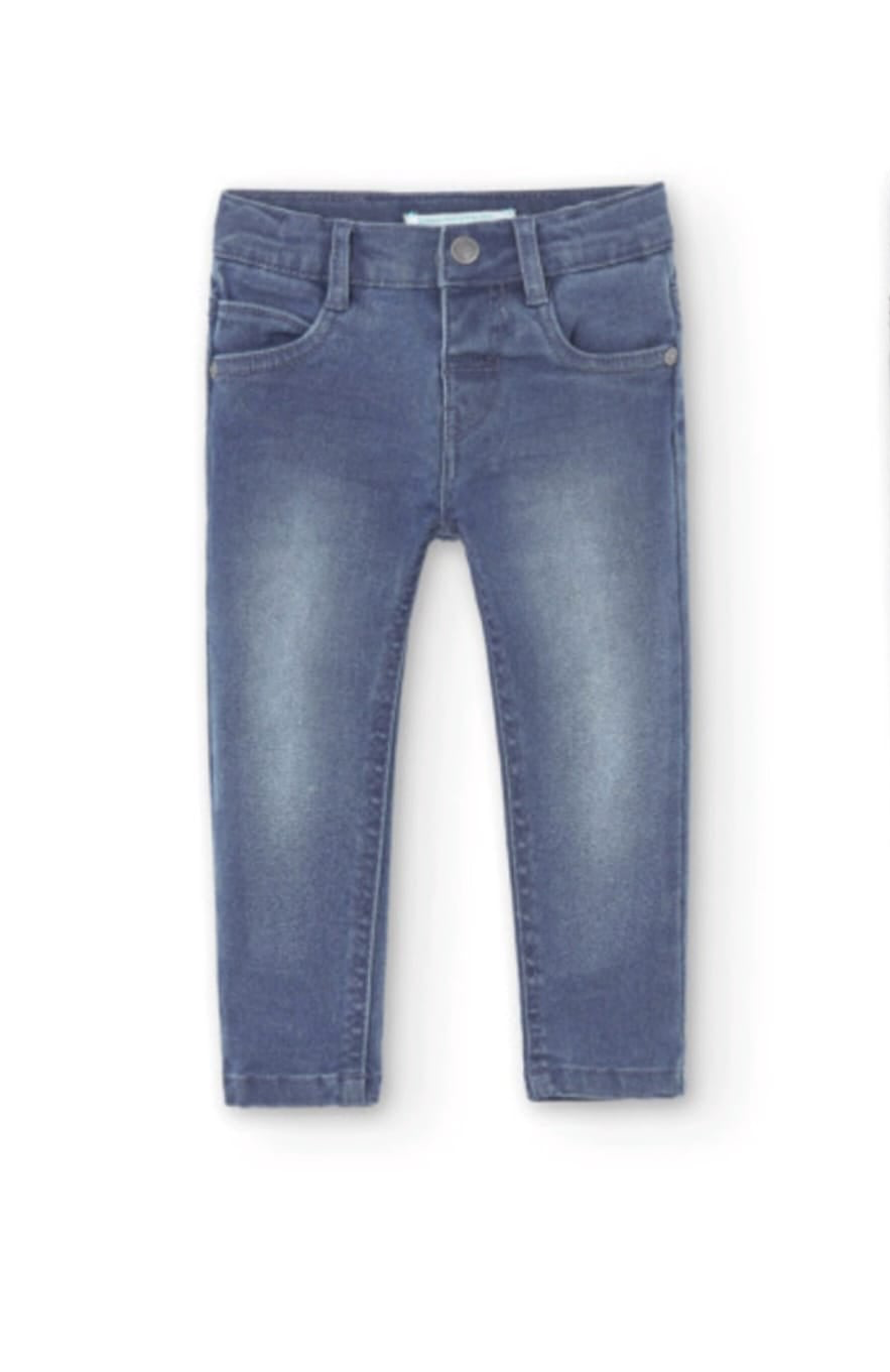 Pantaloni denim elastico per neonati -BCI