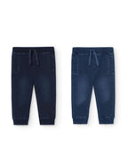 Pantaloni felpati denim per bimbo -BCI