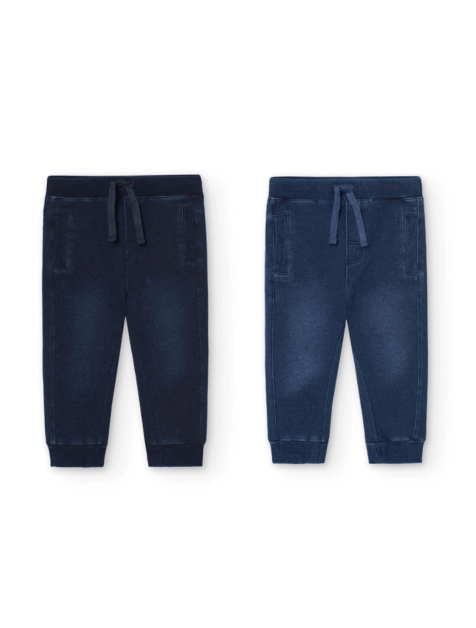 Pantaloni felpati denim per bimbo -BCI