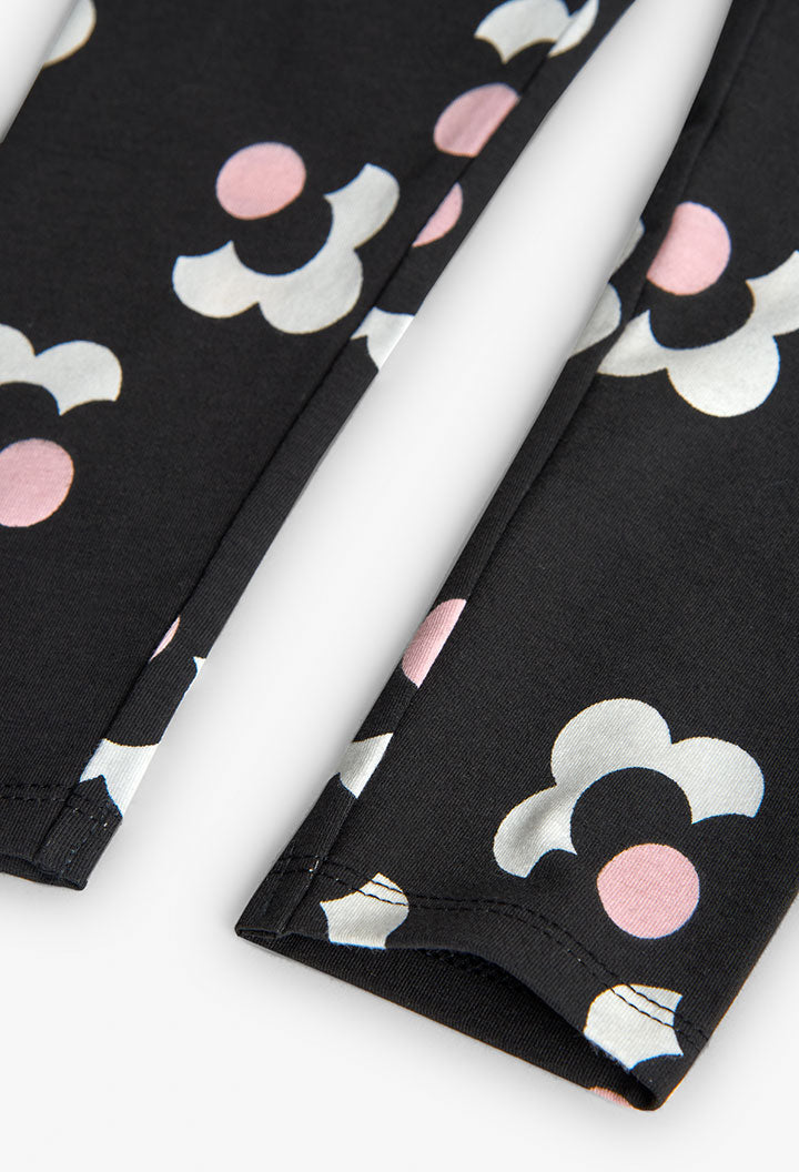 Leggings Jersey Fantasia Elastico per Ragazza Boboli