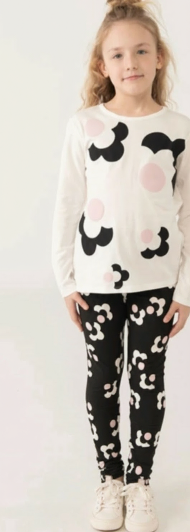 Leggings jersey FANTASIA elastico per ragazza -BCI