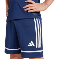 Short con Strisce Bianche e Logo Adidas - Bambini