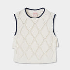 GILET MAGLIA PER RAGAZZA