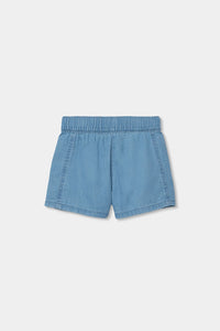 Gonna-short Denim per Ragazza Boboli