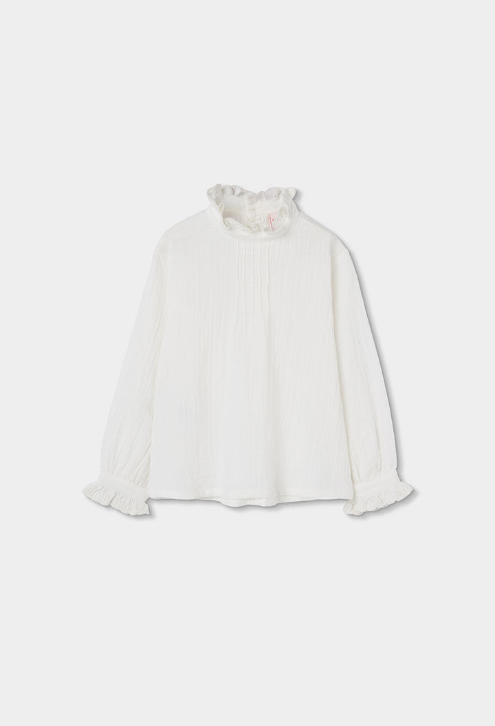 Blusa Ragazza Off White Boboli