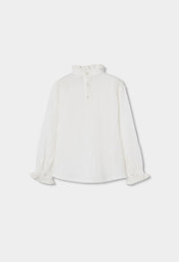 Blusa Ragazza Off White Boboli
