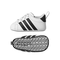 Scarpine Neonati Grand Court Bianco Nero Adidas