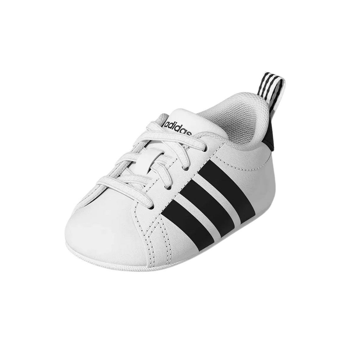 Scarpine Neonati Grand Court Bianco Nero Adidas
