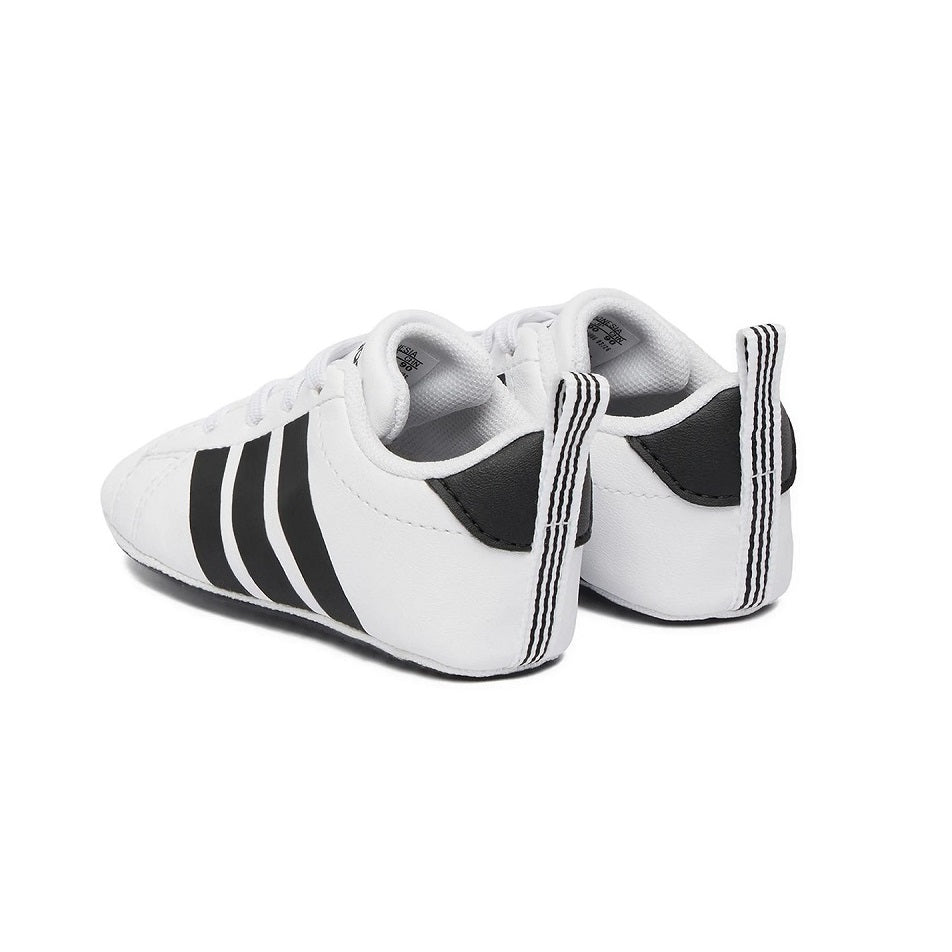 Scarpine Neonati Grand Court Bianco Nero Adidas