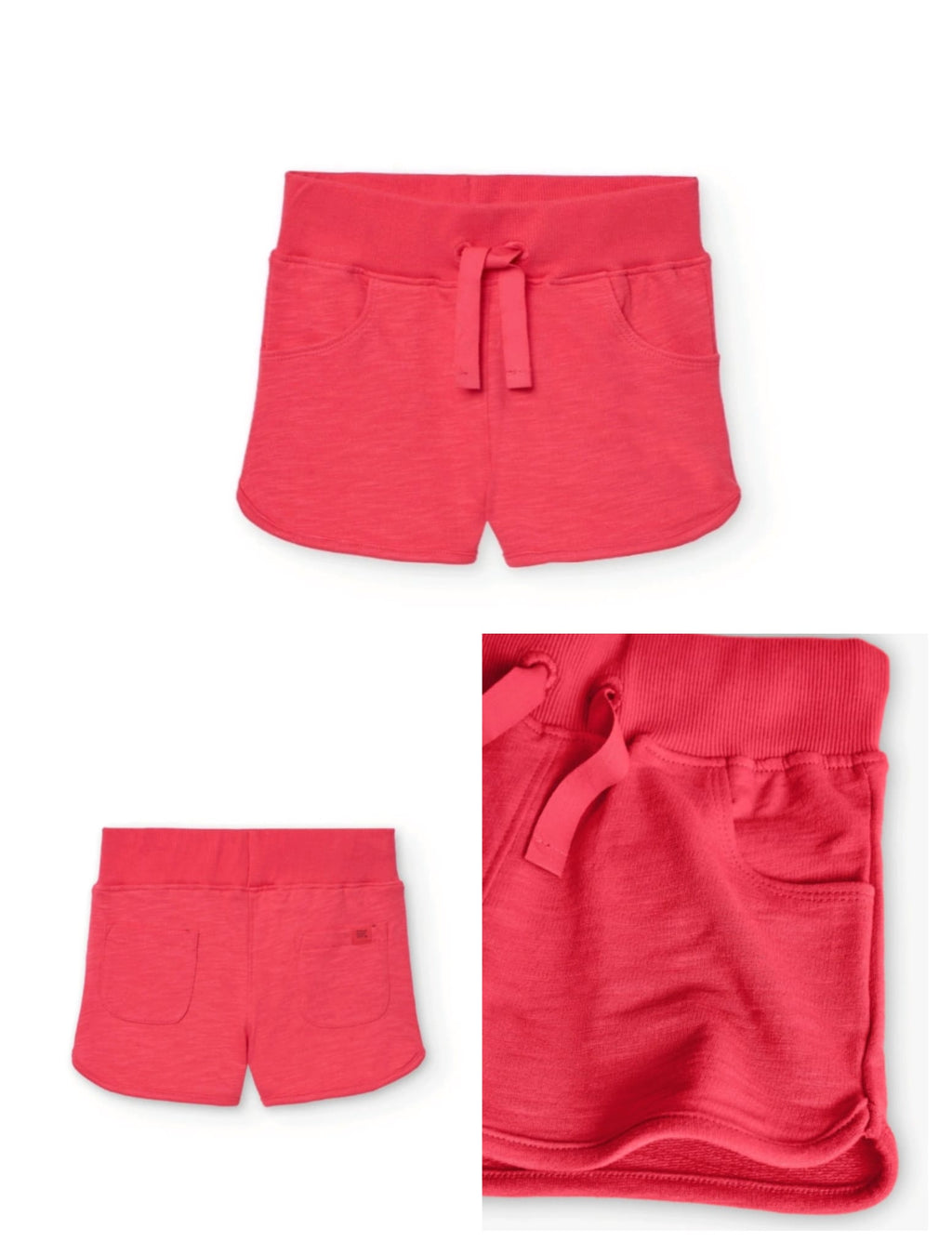 Short felpato flame per ragazza -BCI