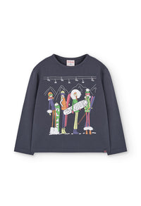 T-shirt Manica Lunga Boboli Ragazza