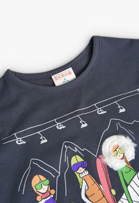 T-shirt Manica Lunga Boboli Ragazza
