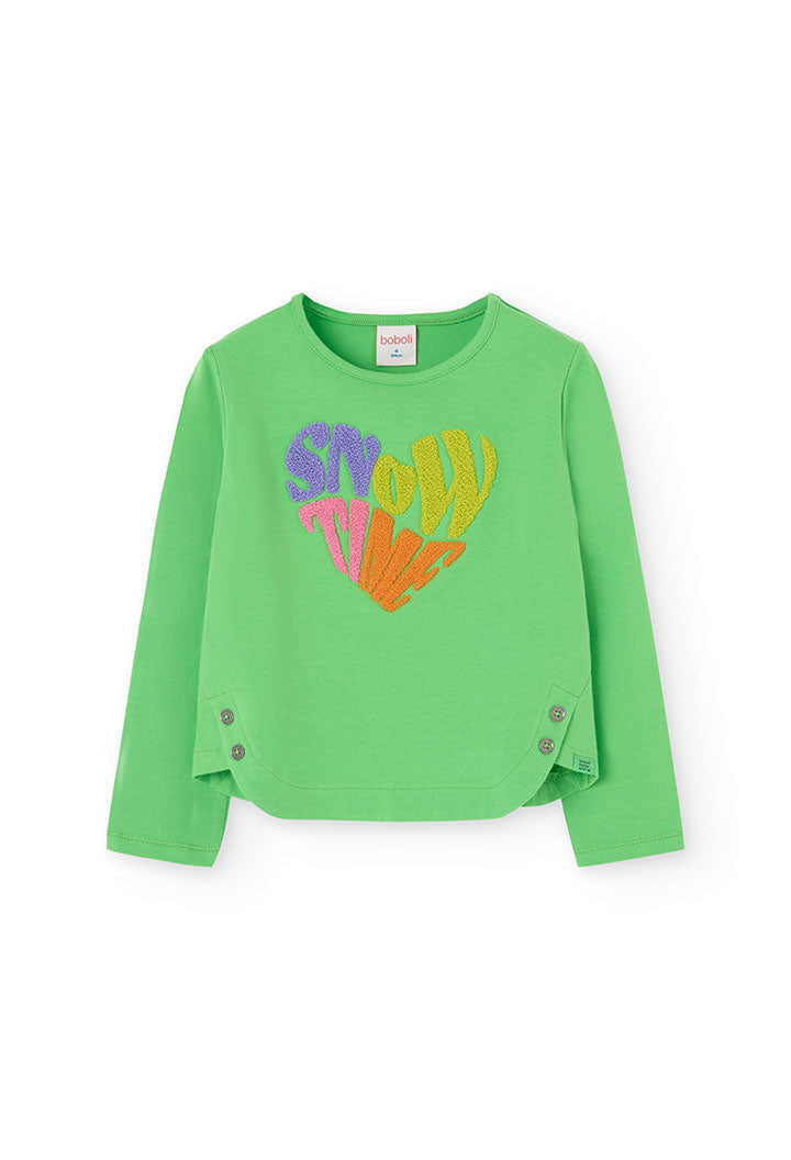 T-shirt Manica Lunga Boboli Ragazza