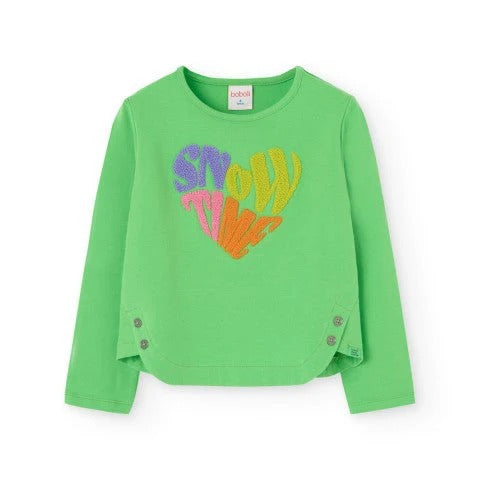 T-SHIRT MANICA LUNGA BOBOLI RAGAZZA