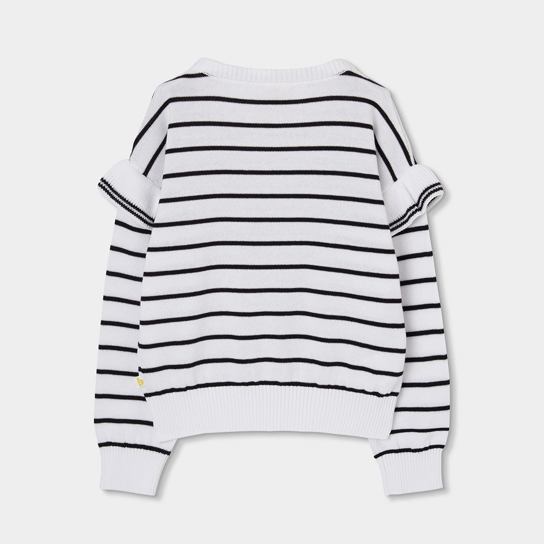 Maglione Maglieria a Righe per Ragazza Boboli