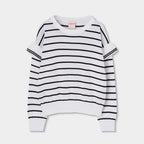 MAGLIONE MAGLIERIA A RIGHE PER RAGAZZA -BCI