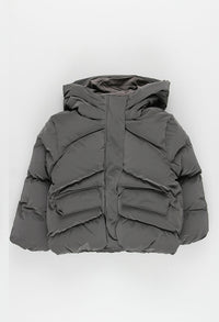 Parka Tessuto Tecnico Ragazza Piombo Boboli
