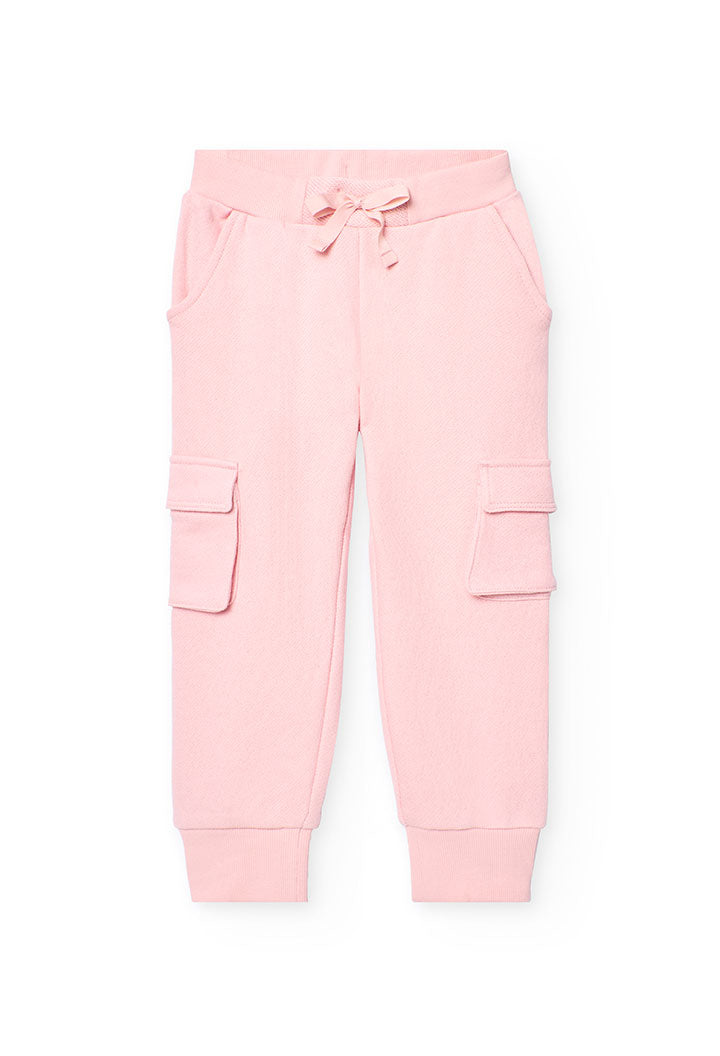 Pantaloni garzati tuta  per ragazza