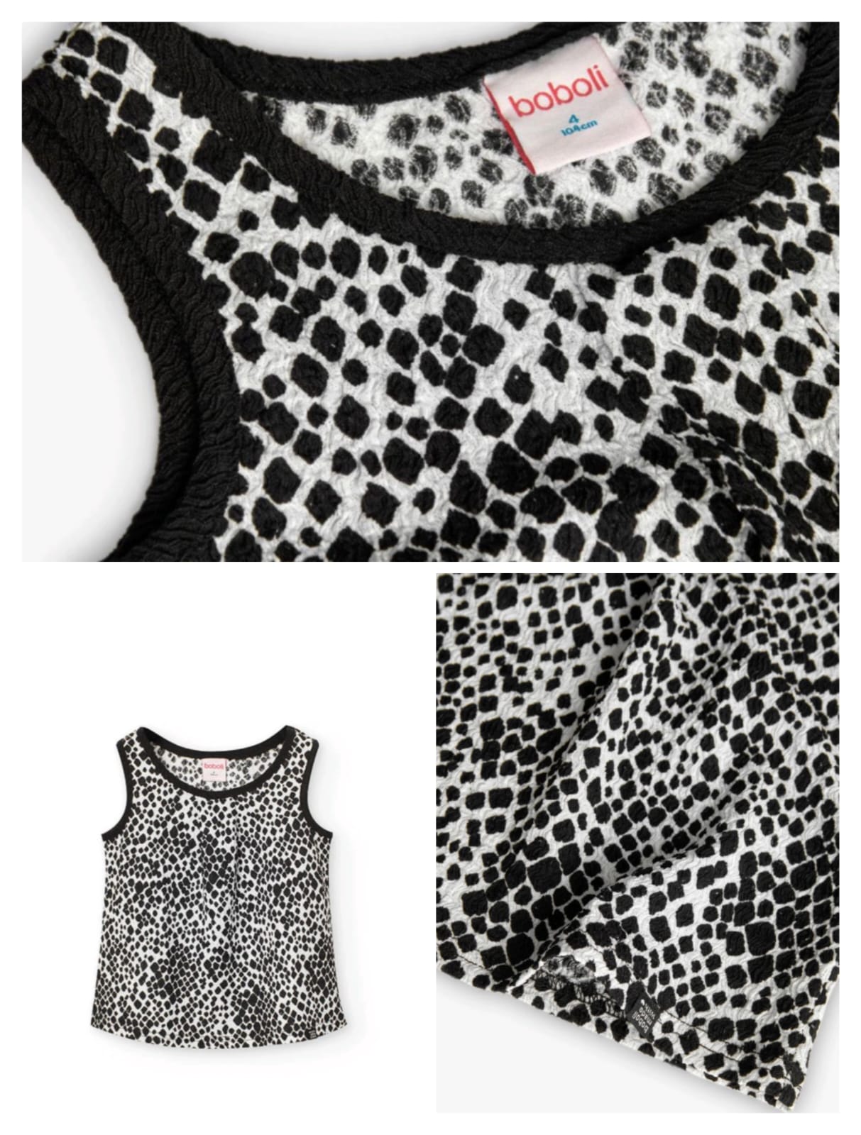 Maglietta jersey stampato per ragazza