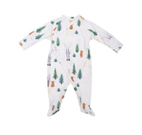 Tutina Incrociata Bosco Manica Lunga Wooly Organic - Neonati