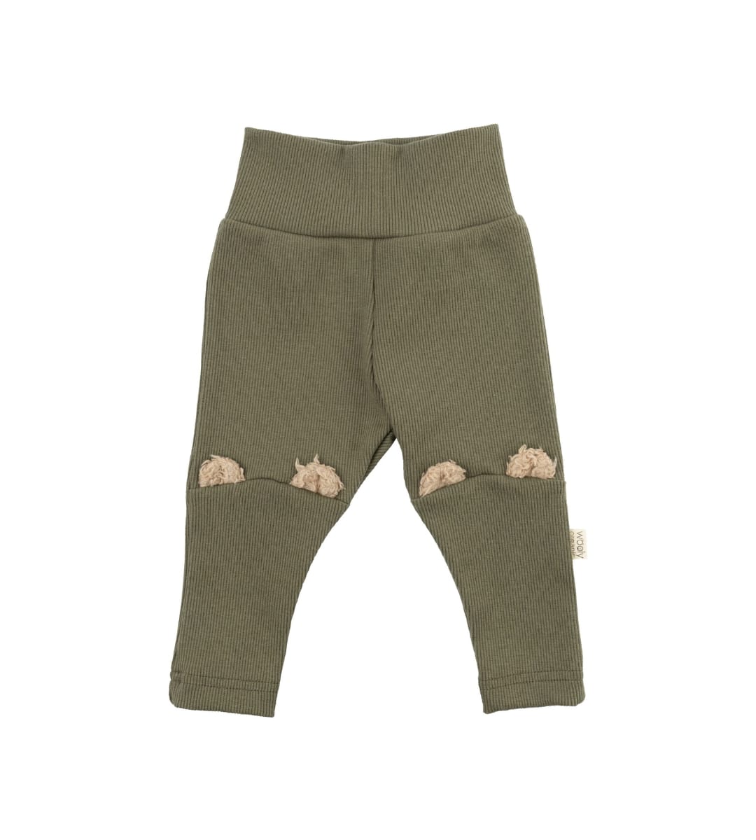 Pantalone Teddy Wooly Oganic con Orecchie - Neonati