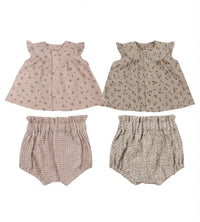 Corredo Nascita Muslin Blouse With Bloomers - Gots Wooly Organic - Neonata